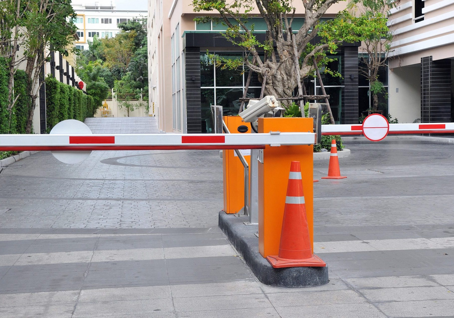 parking barrier fitting